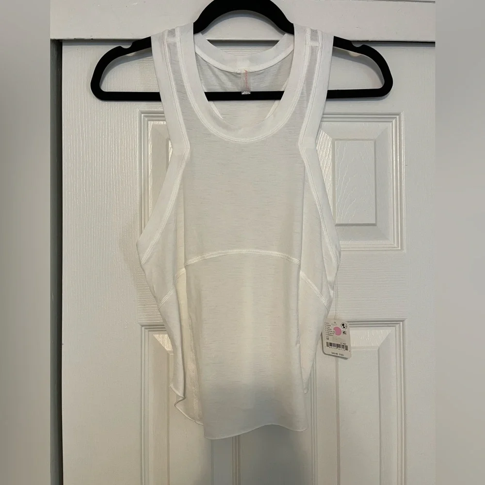 NWT Free People Movement Women's Silver Lining Tempo Tank - Picture 3 of 9